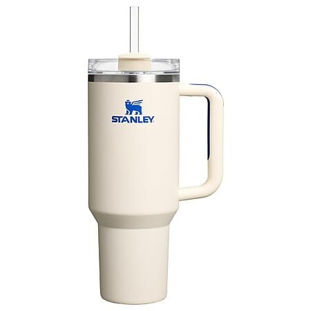 40-Oz Stanley Quencher H2.0 Tumbler w/ Handle and Straw (Oasis Cream Royal) $27 + Free Shipping w/ Prime or on orders over $35