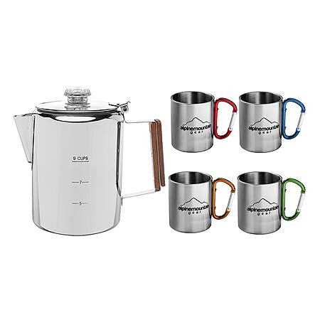 Costco Members: Select Stores: 5-Piece Alpine Mountain Gear Coffee Set